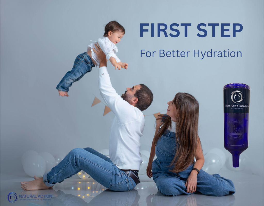 Natural Action Portable Structured Water Device, Made in USA